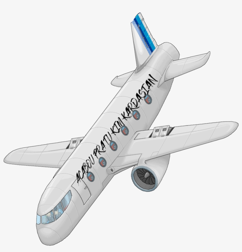Aviao - Airplane, transparent png