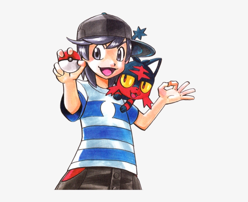 “a Transparent Catboy For Your Dashboard ” - Pokemon Trainer Sun, transparent png