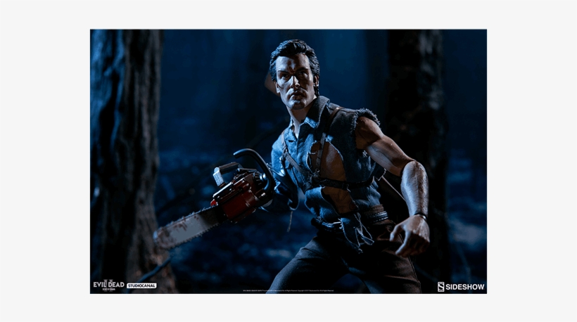 1 Of - Evil Dead Ash Williams Statue, transparent png