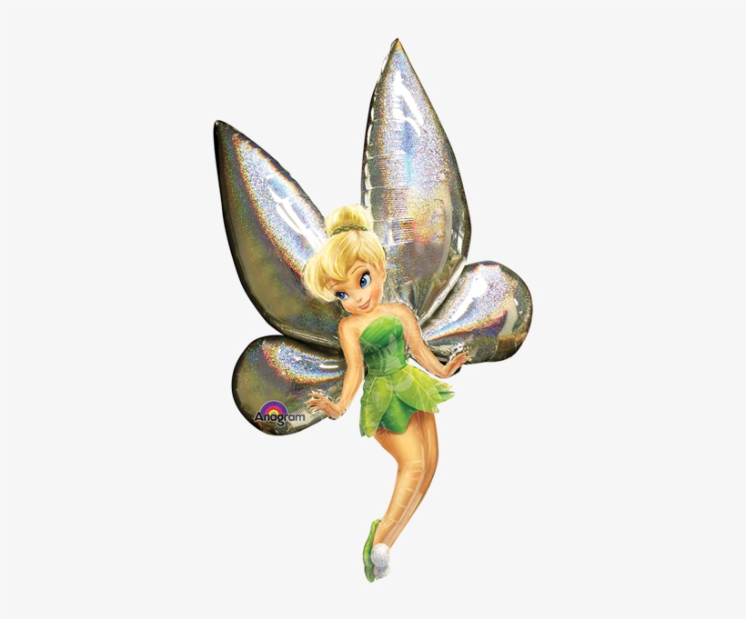 Campanita Caminante - Disney Tinkerbell Airwalker Balloon, transparent png