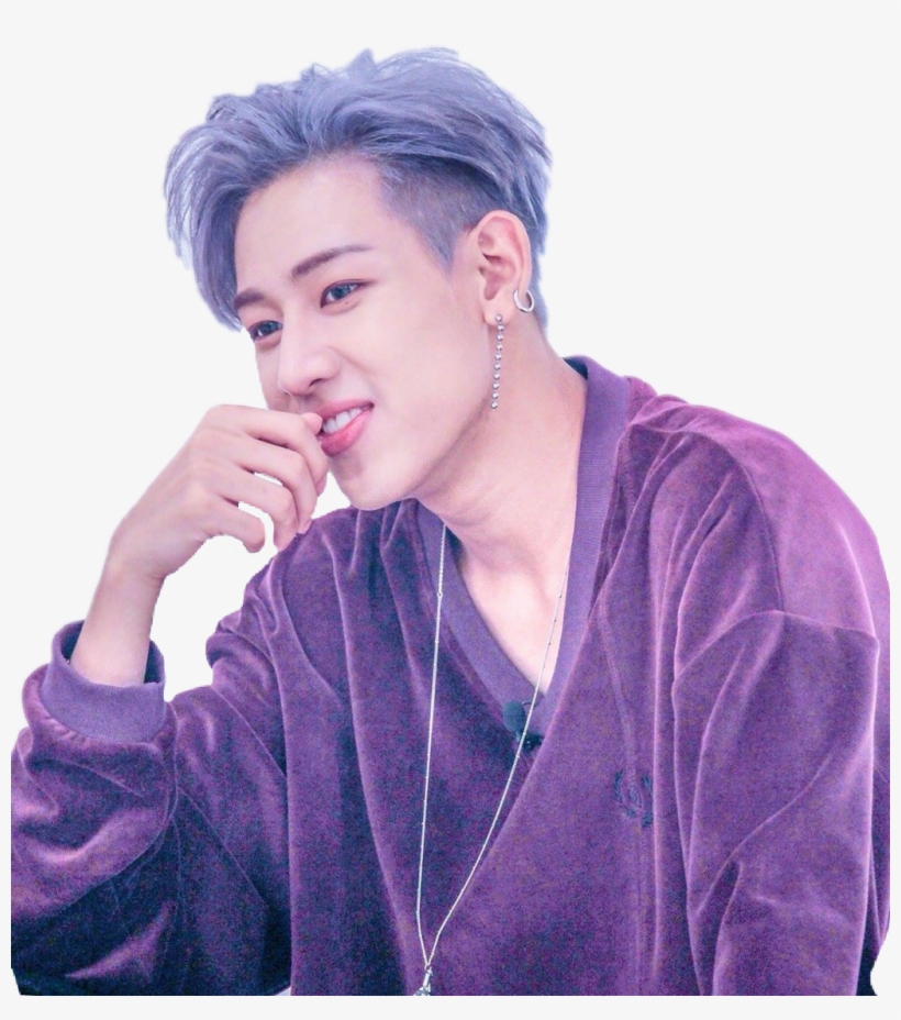 Bambam Got7 Purple Hair, transparent png