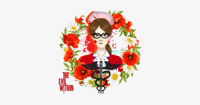 The Evil Within Clipart - Flower Fall Crown Png, transparent png