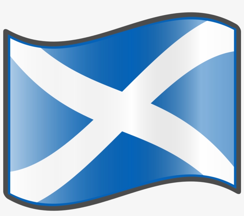 Nuvola Scottish Flag - Scotland Flag Clip Art, transparent png