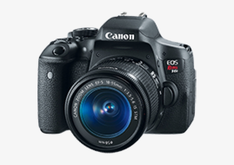 Canon Eos Rebel T6i, transparent png
