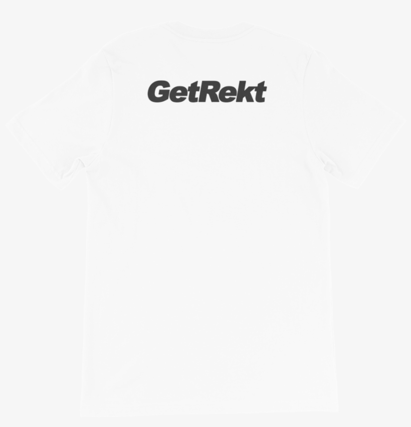 Getrekt T-shirt Crew Neck White Vol, transparent png