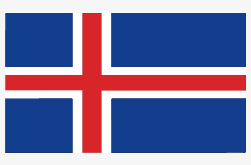 Flags-05 - Iceland Flag, transparent png