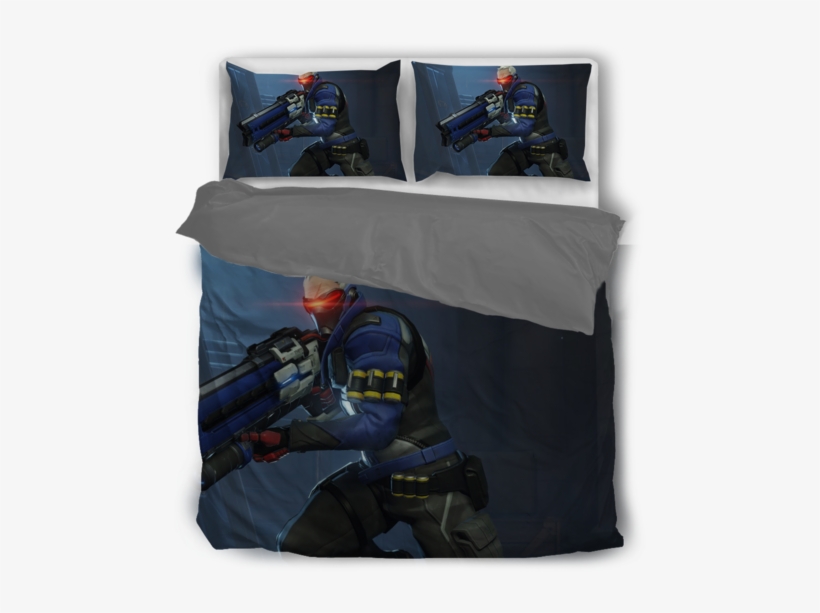 76 3d Bedset - Maul Cosplay Soldier 76, transparent png