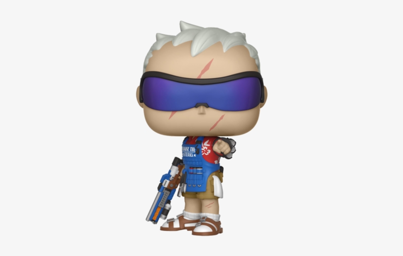 Soldier 76 Sdcc 2018 Exclusive Pop Vinyl Figure - Soldier 76 Pop Sdcc, transparent png