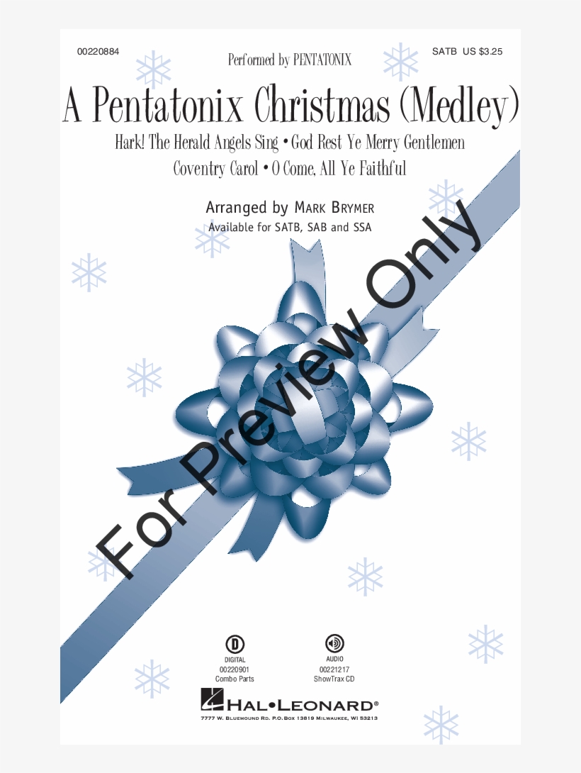 A Pentatonix Christmas Thumbnail A Pentatonix Christmas - Christmas Ssa, transparent png