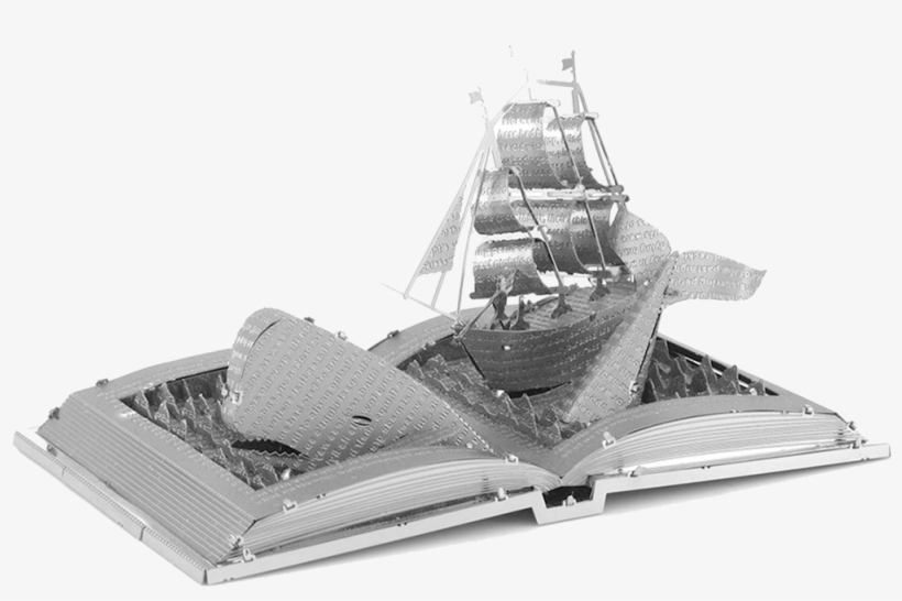 $375$319 - Fascinations Metal Earth Moby Dick Book Sculpture 3d, transparent png