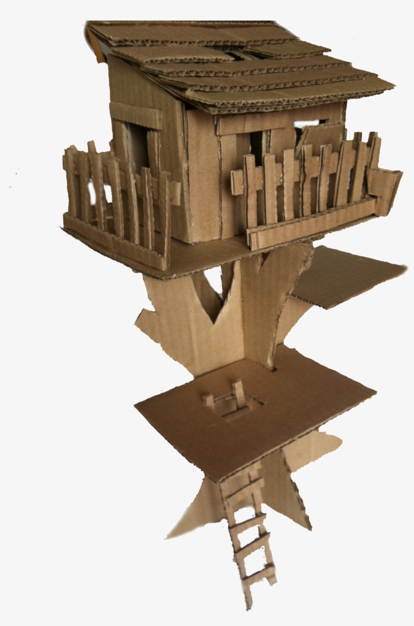 My Tree House - Tree House Model For School Project, transparent png