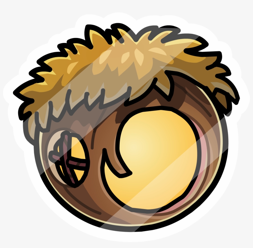 Wild Puffle Treehouse Pin Icon - Illustration, transparent png