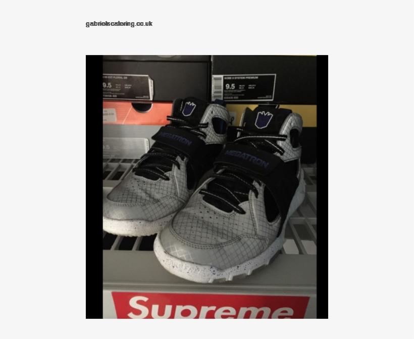 Nike Megatron Huarache Free Shield Calvin Johnson Sz - Sneakers, transparent png