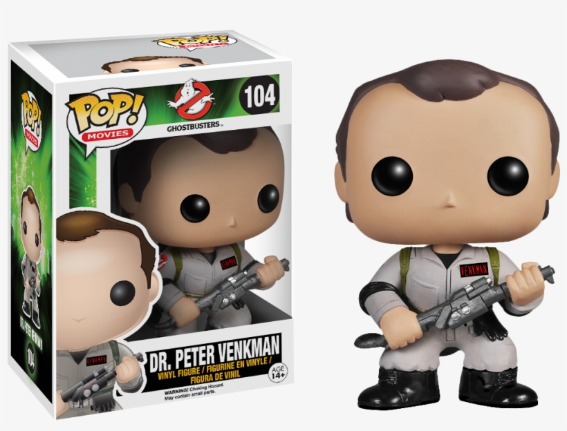 Ghostbusters Pop Vinyl Figures - Funko Pop Ghostbusters Venkman, transparent png