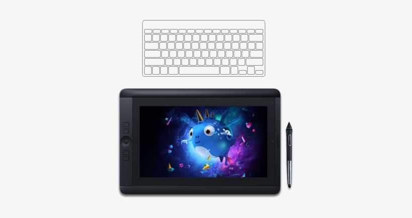 Photo Courtesy ©wacom - Wacom Cintiq Companion - Core I7 1.9 Ghz - 13.3″ -, transparent png