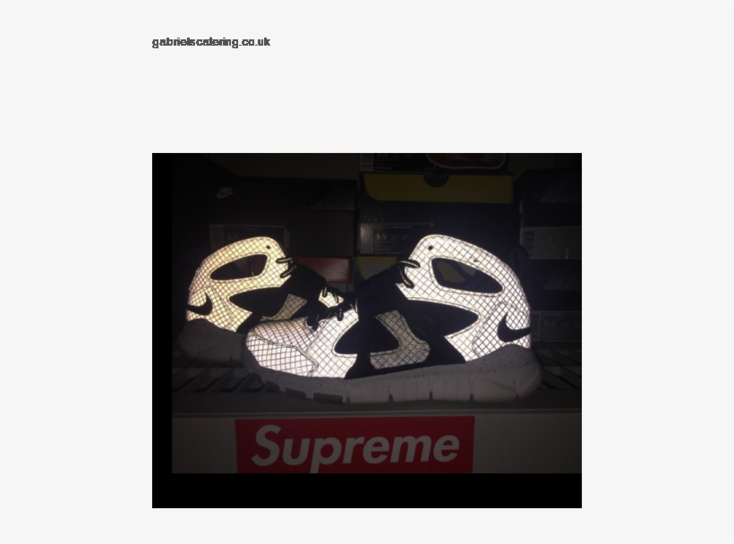 Nike Megatron Huarache Free Shield Calvin Johnson Sz - Supreme, transparent png