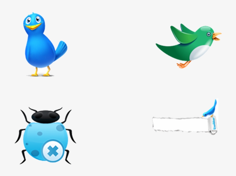 Cartoon Bird Icon, transparent png