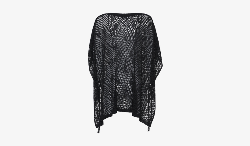Crochet Poncho - Cardigan, transparent png