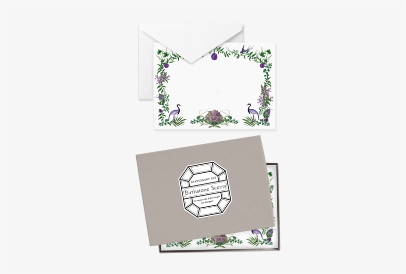 Stationery Set 12 Designs ──── 12 Notecards & Envelopes - Stationery, transparent png