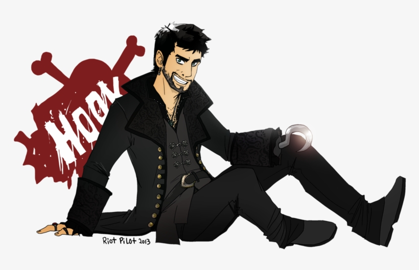 Killian Jones Ouat Fanart By Riotpilot-d5w505u - Once Upon A Time Hook Chibi, transparent png