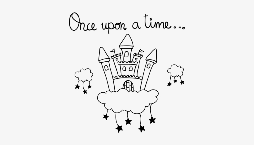 Once Upon A Time Castle Wall Sticker - Disegno Castello Delle Fiabe, transparent png