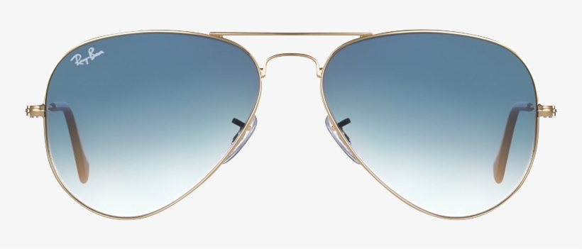 Gafas Ray Ban Hasta Con El 50% De Dto - Ray-ban Aviator Large Metal Rb3025 C55 001/3f, transparent png