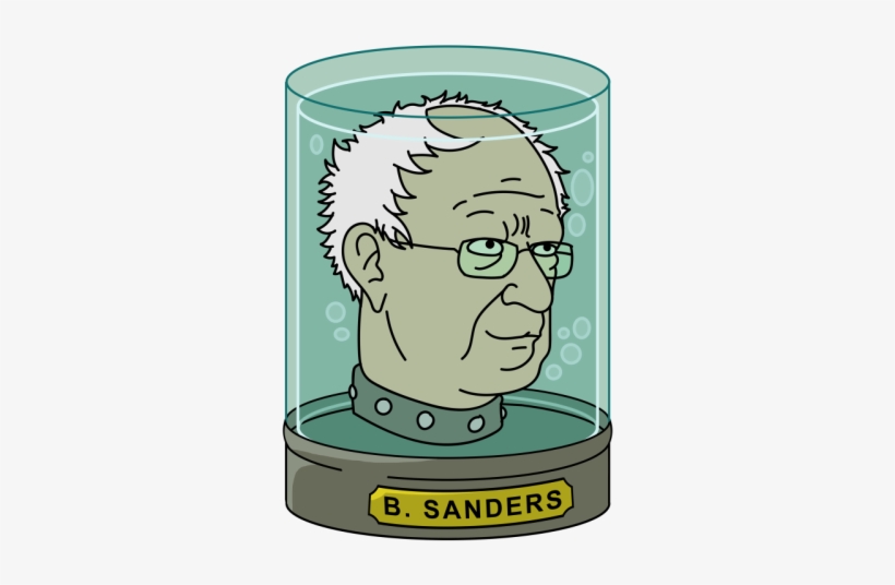 Futurama Bernie Sanders, transparent png