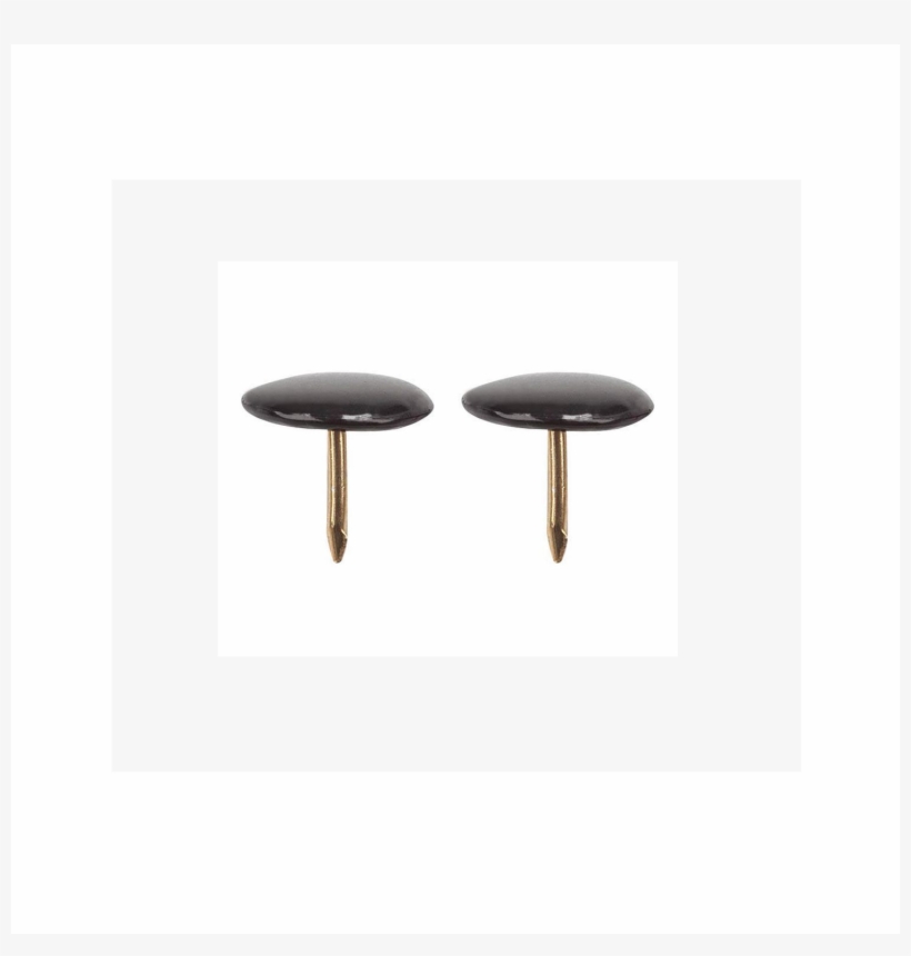Thumbtacks Reissnägel 100 Psc, Black - Drawing Pin, transparent png