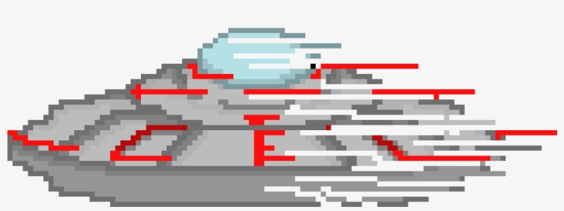 Ovni Movimento - Pixel Art, transparent png