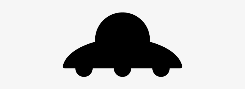 Ufo Vector - Силуэт Нло Png, transparent png