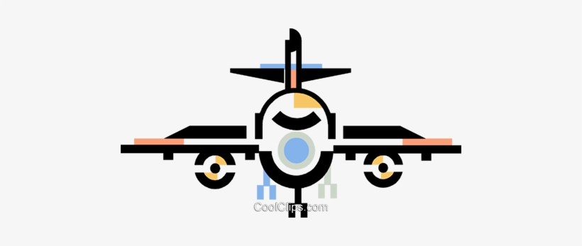 Commercial Airplane Royalty Free Vector Clip Art Illustration, transparent png