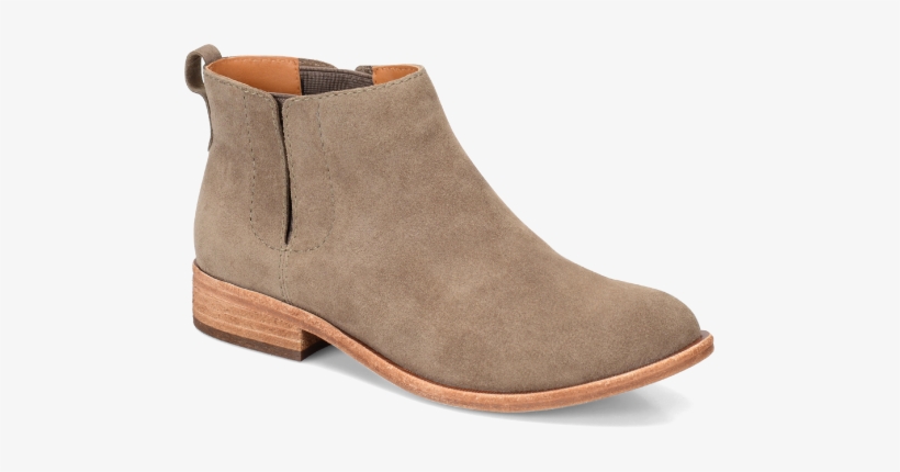 Women's Velma Taupe Marmotta Suede Boot K26417 - Kork-ease Velma Taupe Suede Ankle Boot, transparent png