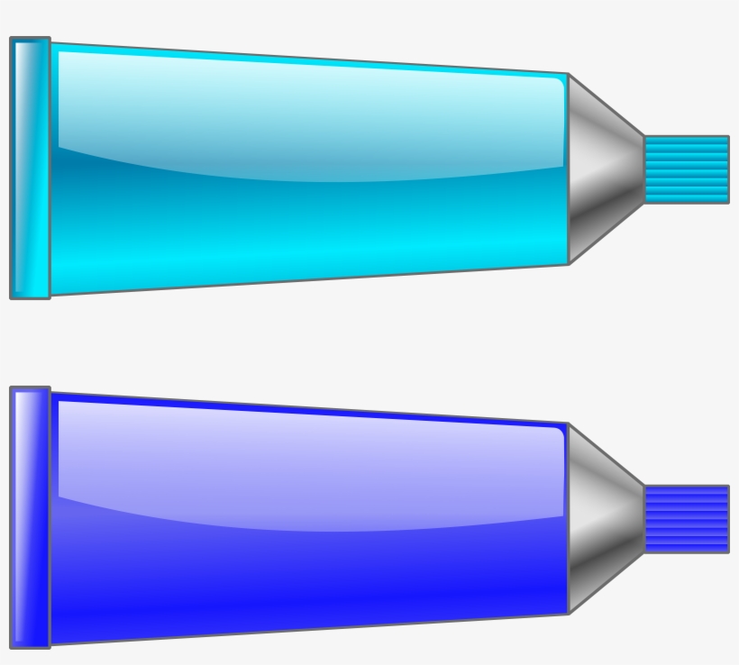 This Free Icons Png Design Of Color Tube Blue Cyan, transparent png