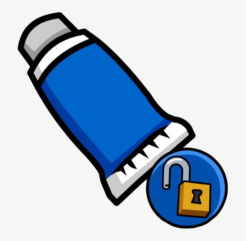 Blue Face Paint - Portable Network Graphics, transparent png