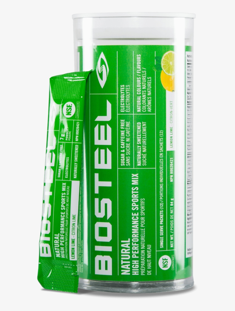 High Performance Sports Drink Mix Tube / Lemon-lime - Biosteel High Performance Sports Mix, transparent png