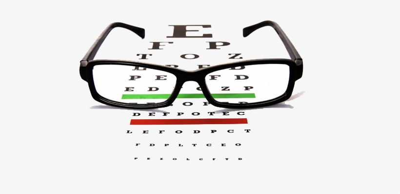 Vsp 2017 - Eye Chart With Glasses, transparent png