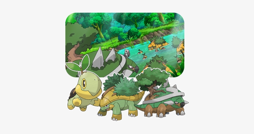 Pokemon Of The Week - Pokemon Sun And Moon Turtwig, transparent png