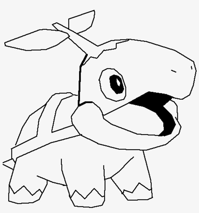 Turtwig Base - Cartoon, transparent png