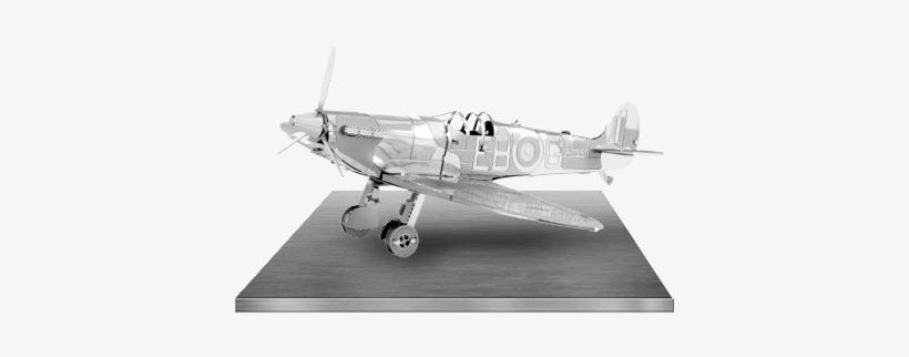Picture Of Supermarine Spitfire - Metal Earth Supermarine Spitfire Model, transparent png