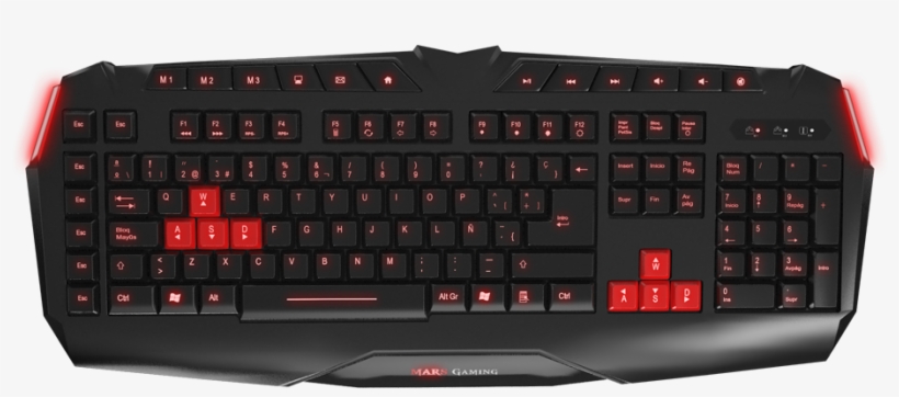 Mk2 Gaming Keyboard - Computer Keyboard, transparent png