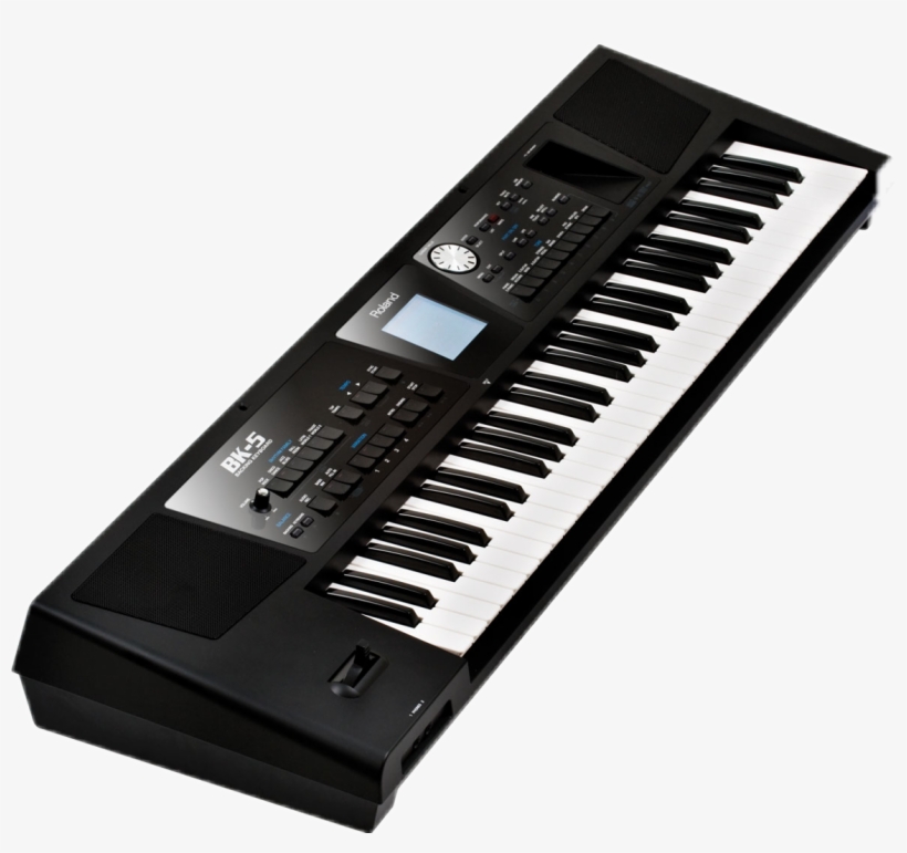 Roland Bk-5 61-key Backing Keyboard, transparent png