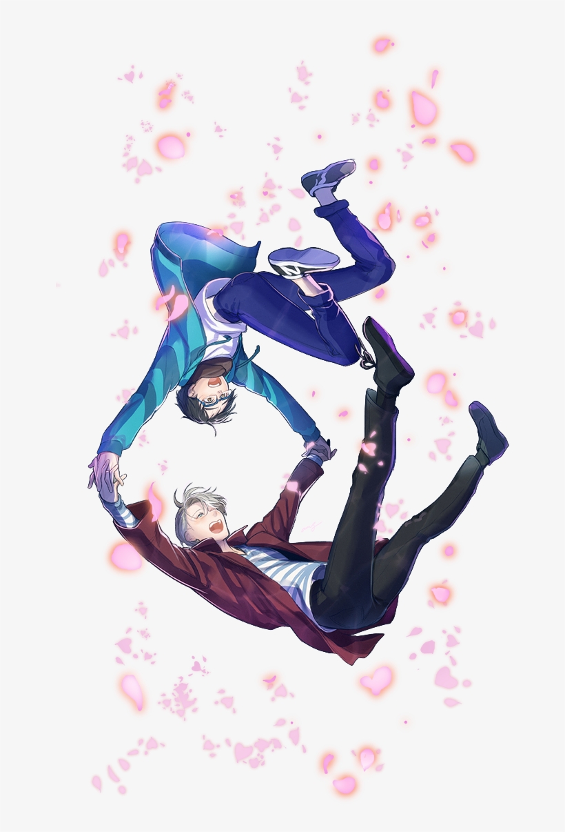 Yuri On Ice- Victor Nikiforov And Yuri Katsuki - Yuri Y Viktor Fondos, transparent png