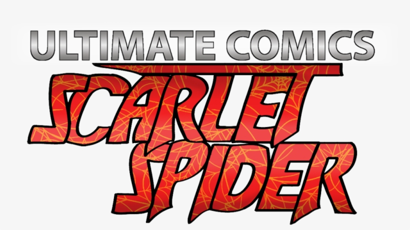Ultimate Comics Scarlet Spider Logo V2 By Spid3y916-d7fr8wb - Scarlet Spider Marvel Logo, transparent png