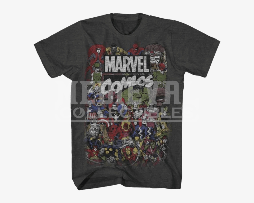 Vintage Marvel Comics T-shirt - T Shirt Vintage Marvel, transparent png