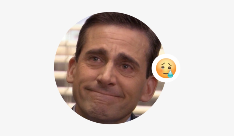 From Inspiration To Little Yellow Face - Memes About The Office, transparent png
