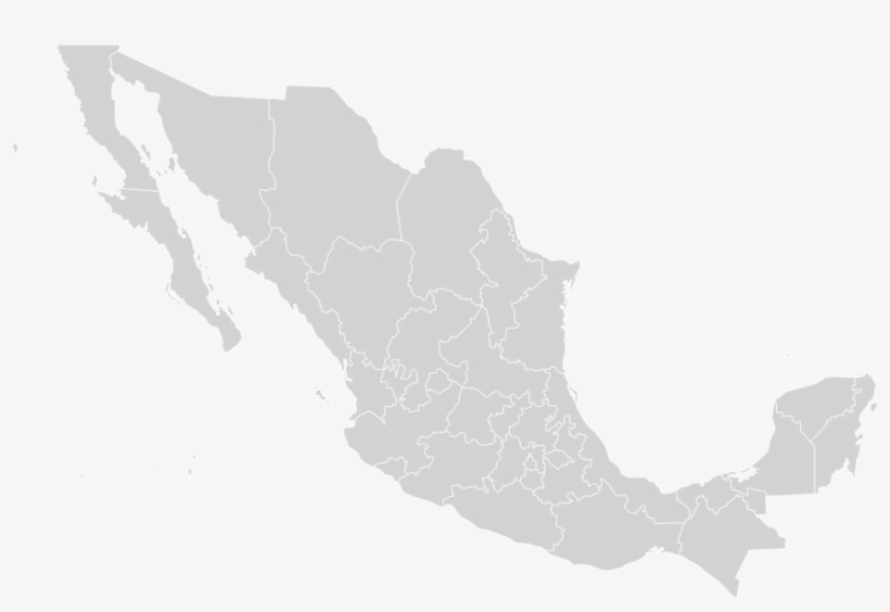 Mexico Map Vector Png, transparent png