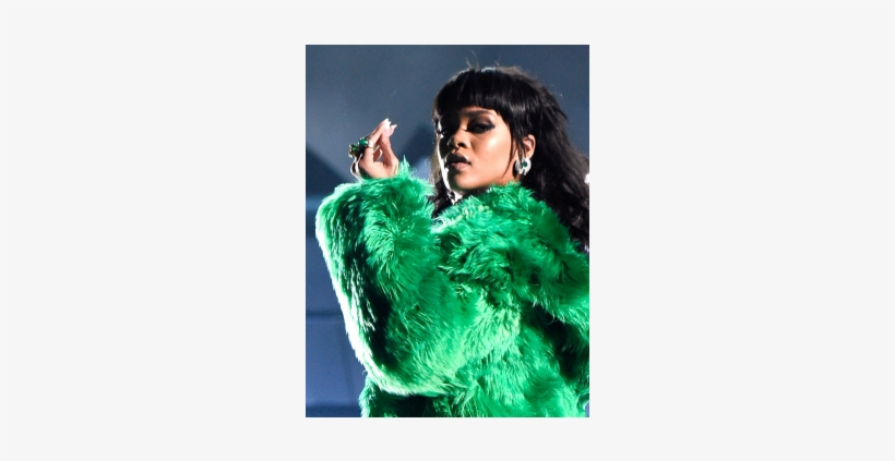 Will Rihanna Have To Pay A B*tch Lots Of Money - Rihanna Green Versace, transparent png