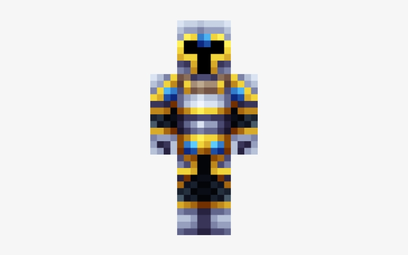 Alpha User - Minecraft Paladin Skin, transparent png