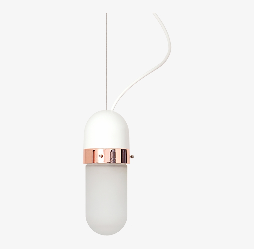 Well Light Pill, White - Pendant, transparent png