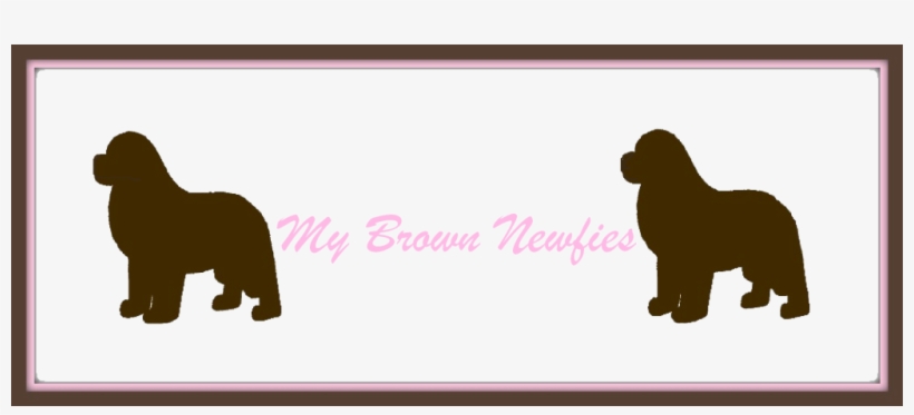 Picnik Collage 55 Logo1 - Newfie Pawprints Rectangle Magnet, transparent png
